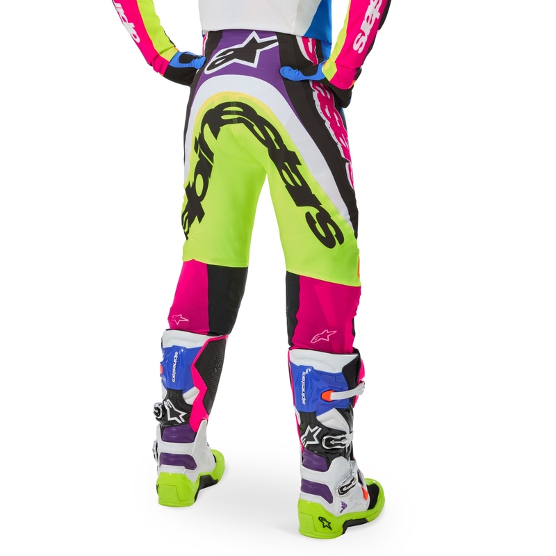 Alpinestars SUPERTECH motorcrossbroek limited edition HAY multicolor