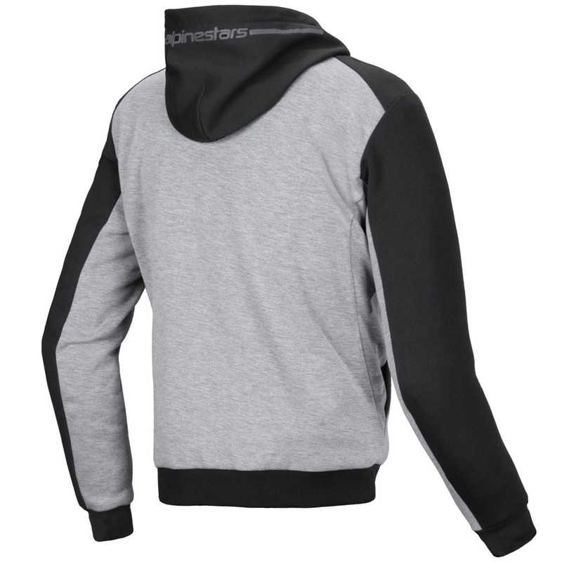 Alpinestars Chrome V2 Sport motorsweatshirt grijs-zwart-blauw