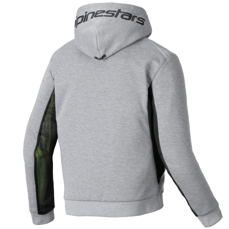 Alpinestars Chrome Air Sport motorsweatshirt grijs-zwart-donker kaki