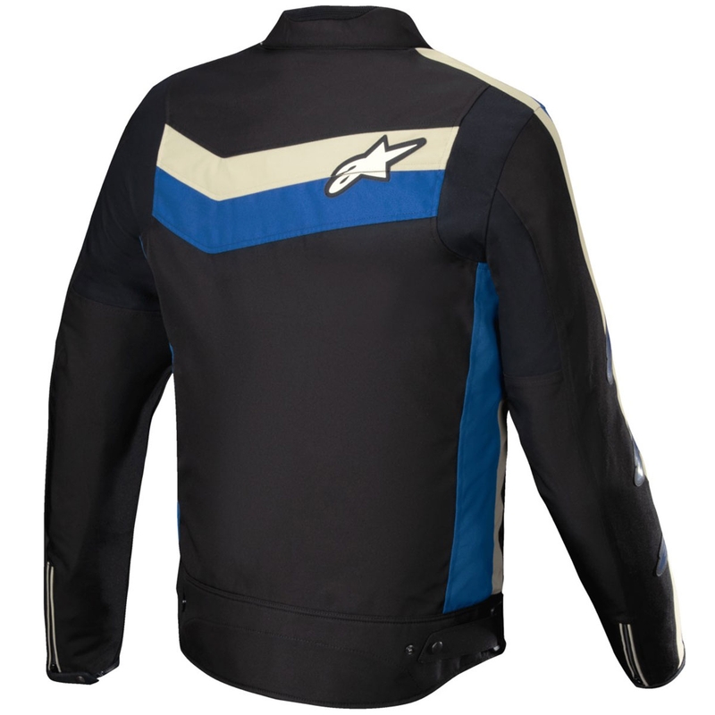 Alpinestars T-Dyno Waterbestendig motorjack zwart-blauw-beige
