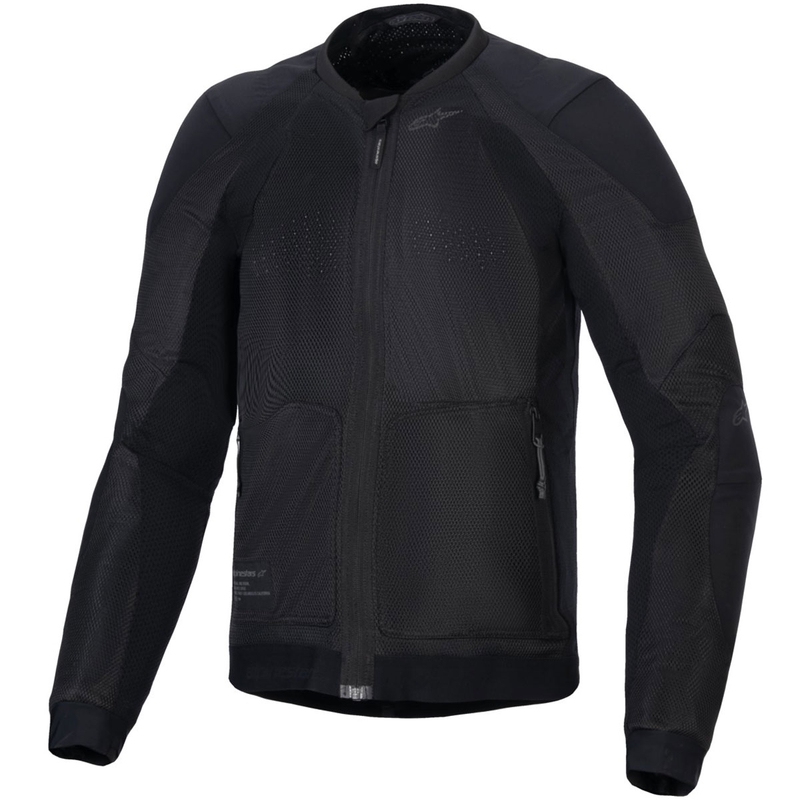 Alpinestars TROOP-AIR motorjack zwart-zwart