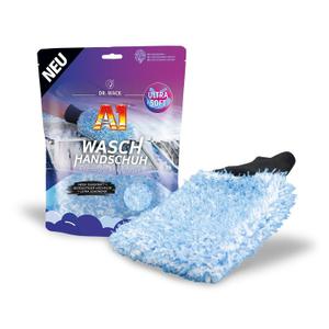 Microvezel was handschoenen Dr. Wack Washandschoen blauw