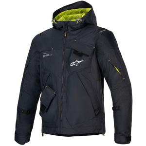 Alpinestars MOGRESS AIR motorjack zwart-limoen-wit