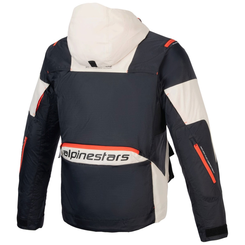 Alpinestars MOGRESS AIR motorjack zwart-amandel-oranje