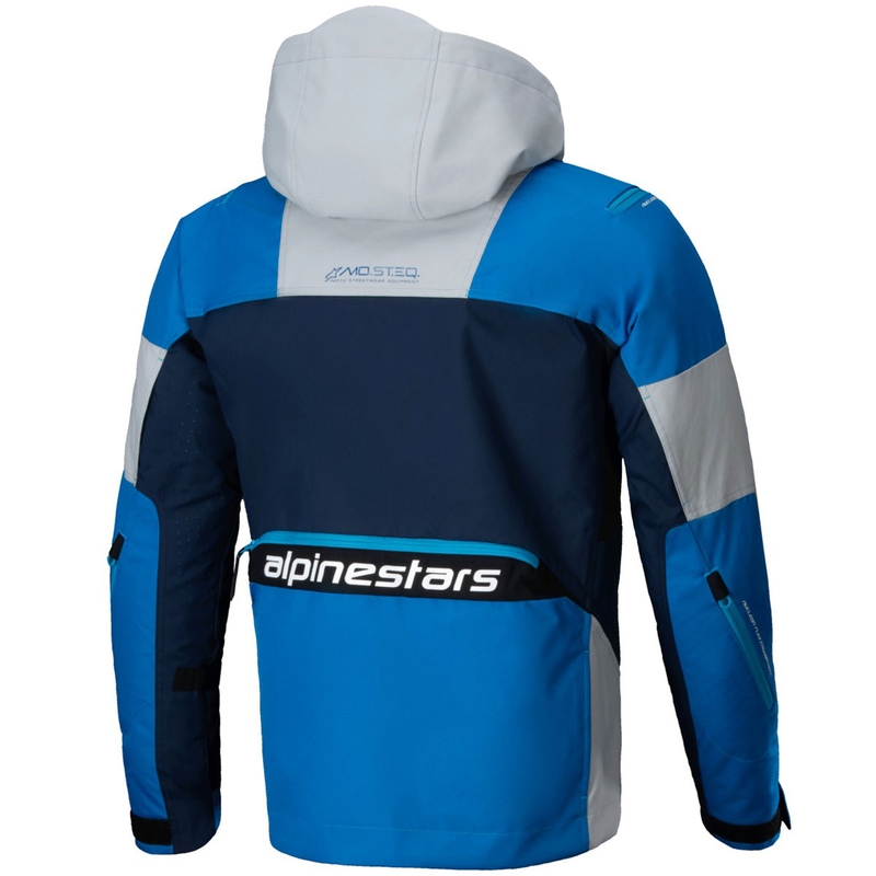 Alpinestars MOGRESS AIR motorjack blauw-donkerblauw-grijs