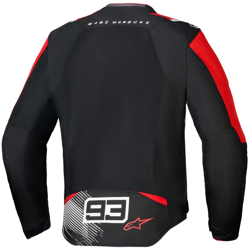 Alpinestars T-SPS Air V2 MM93 motorjack rood-zwart-wit collectie