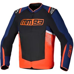 Alpinestars T-SPS Air V2 MM93 motorjack, fluo collectie, rood-blauw-zwart-wit