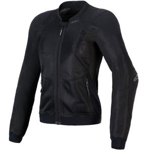 Alpinestars STELLA TROOP-AIR dames motorjack zwart-zwart