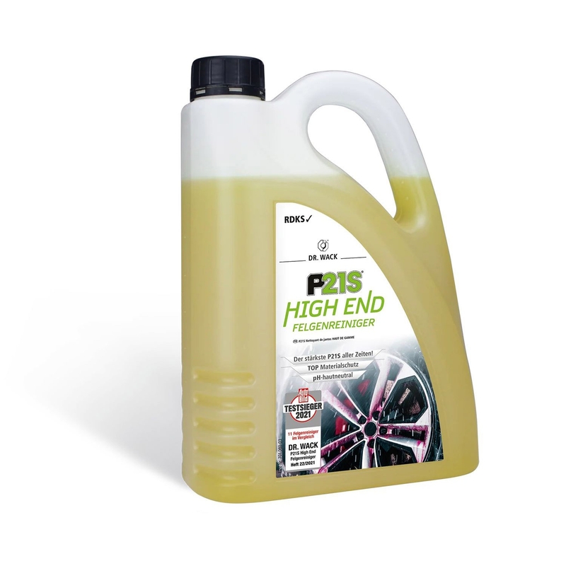 Gel velgenreiniger die reageert met ijzerhoudende verontreinigingen Dr. Wack High End Velgenreiniger 2 l