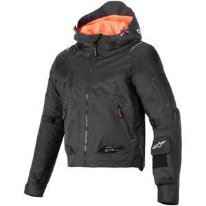 Alpinestars MOLLY AIR dames motorjack zwart-fluo koraal