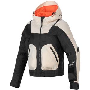 Alpinestars MOLLY AIR dames motorjack zwart-amandel