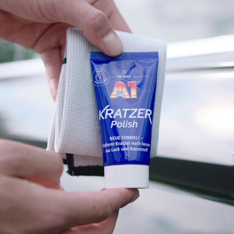 Fijne krasverwijderaar voor lak en kunststof Dr. Wack Scratch Polish 50 ml