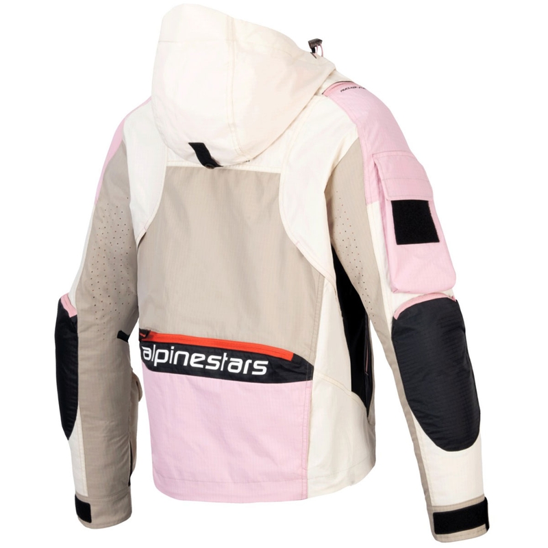 Alpinestars MOLLY AIR dames motorjack zand-roze-amandel