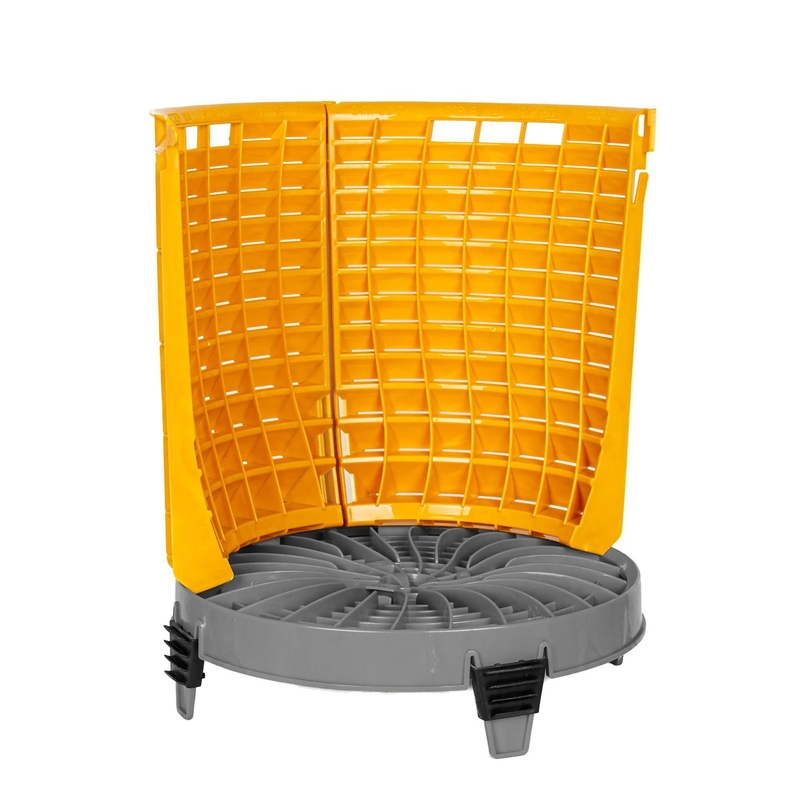 180° wand voor Dr. bucket Wack Scrub Wall
