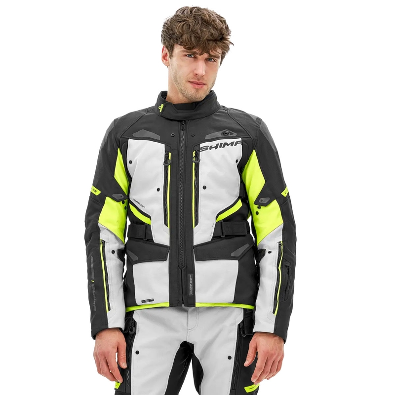 Motorjas Shima Dune fluo geel