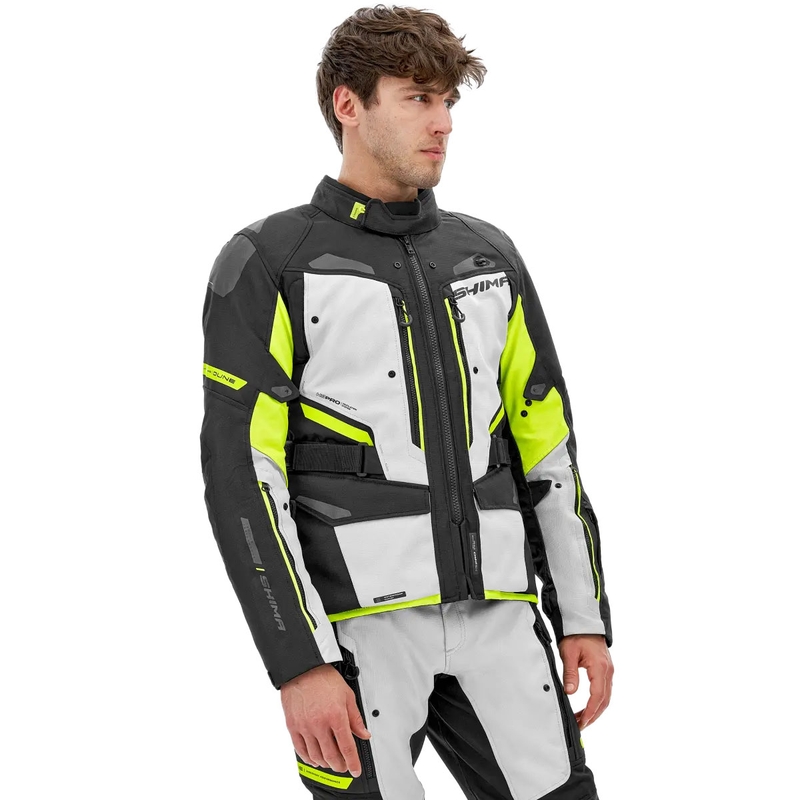 Motorjas Shima Dune fluo geel