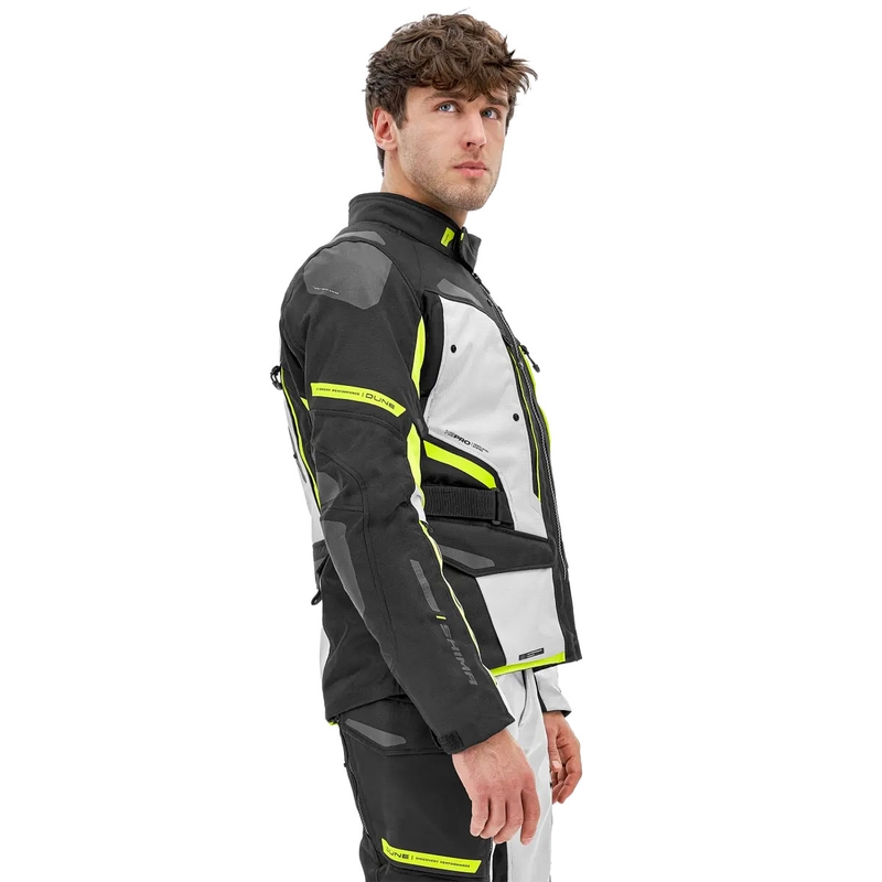Motorjas Shima Dune fluo geel