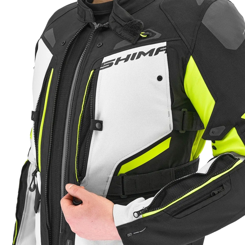 Motorjas Shima Dune fluo geel