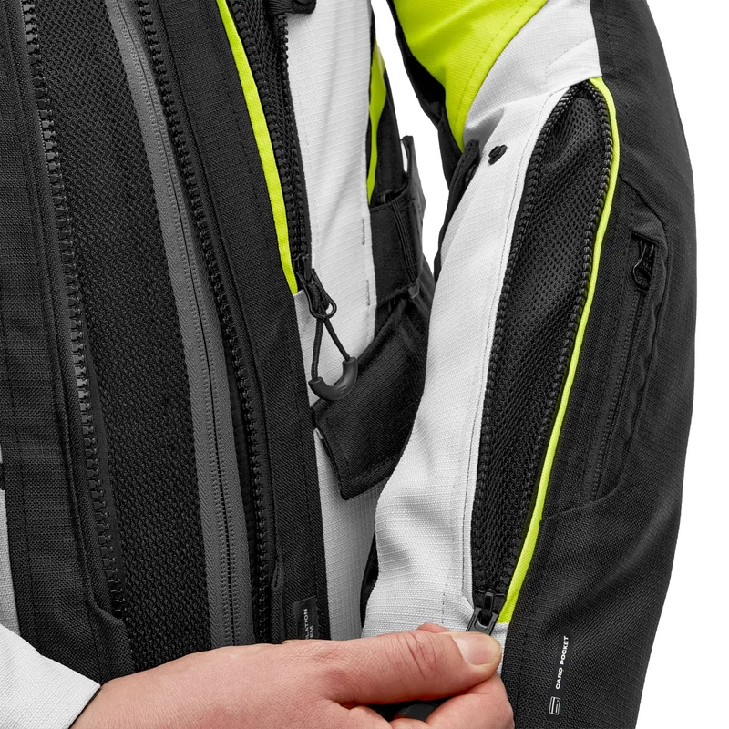 Motorjas Shima Dune fluo geel