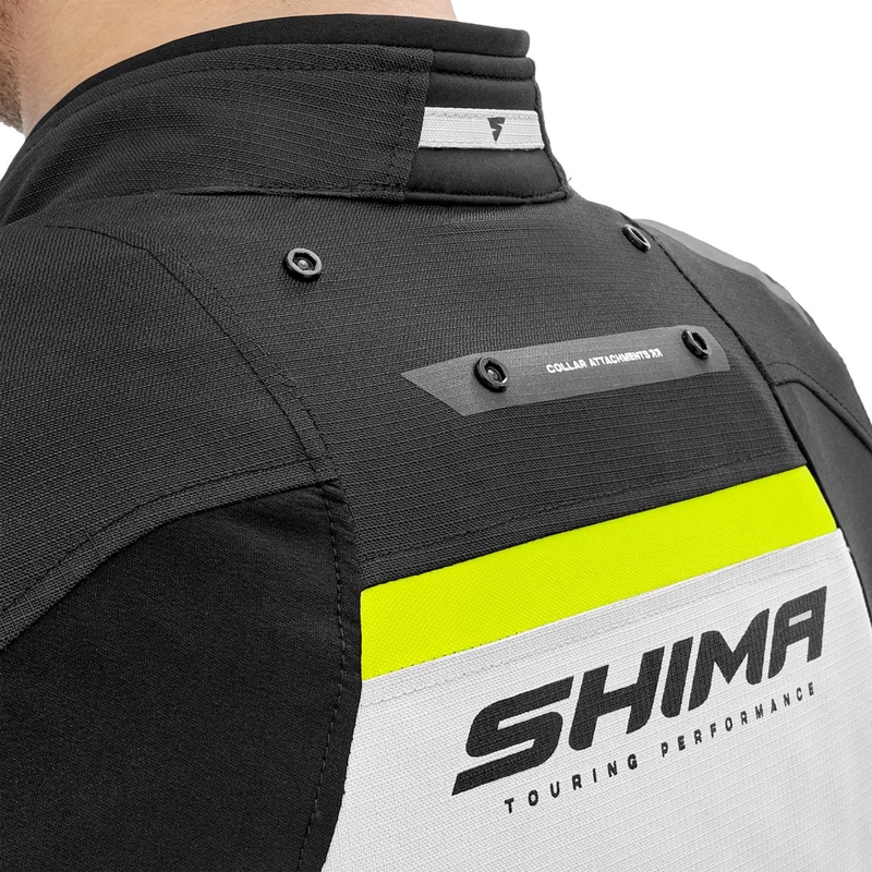 Motorjas Shima Dune fluo geel