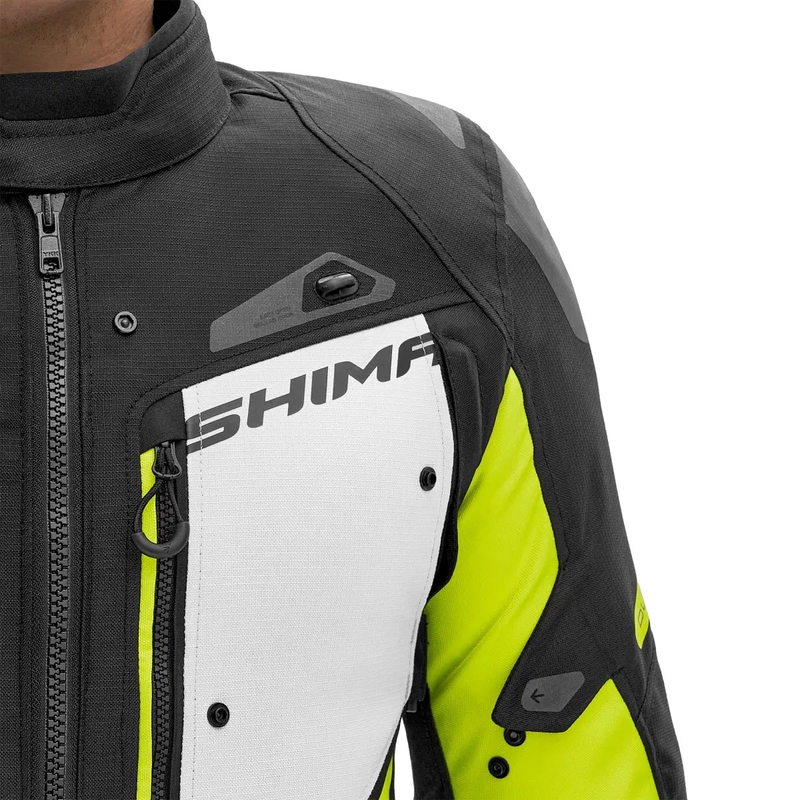 Motorjas Shima Dune fluo geel