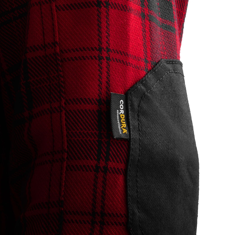 Rebelhorn Shifter motorshirt zwart-rood