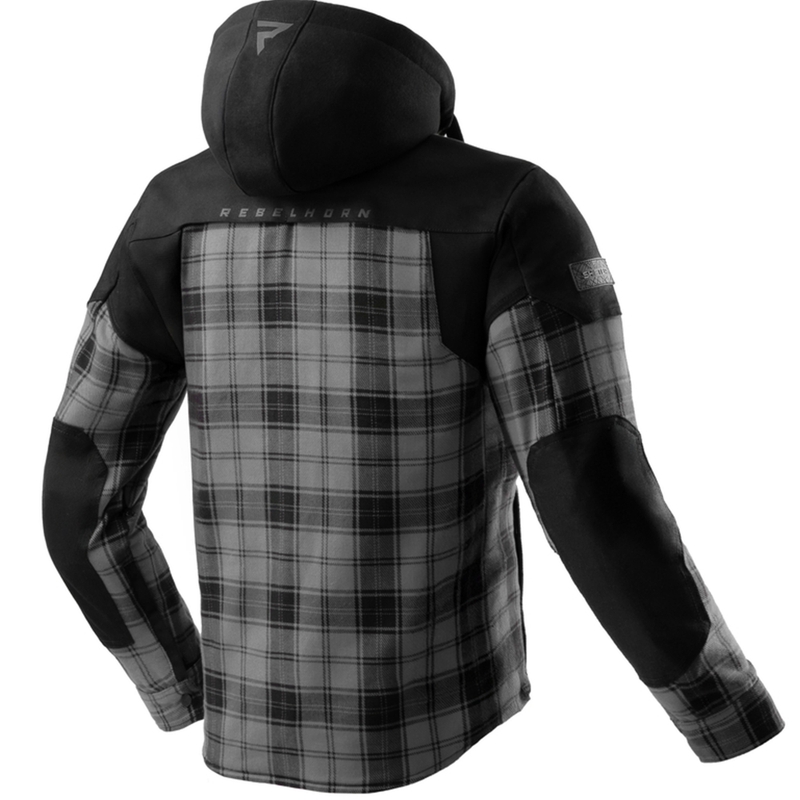 Rebelhorn Shifter motorshirt zwart-grijs