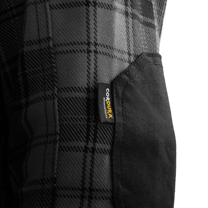 Rebelhorn Shifter motorshirt zwart-grijs