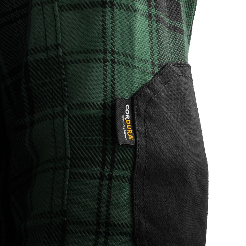 Rebelhorn Shifter motorshirt zwart-groen