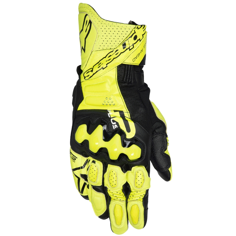 Alpinestars GP Plus R V3 motorhandschoenen fluo geel-zwart