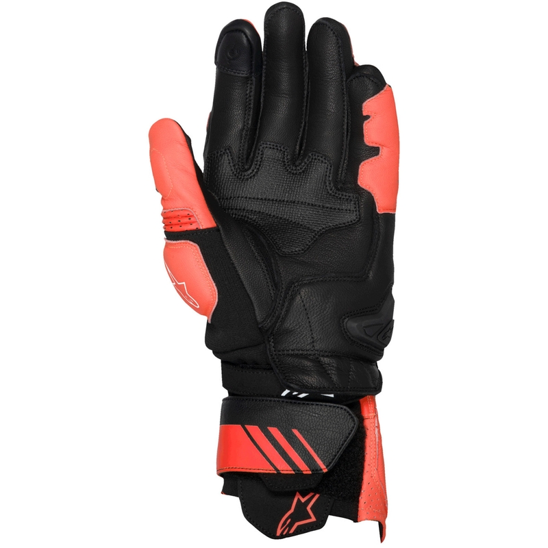 Alpinestars GP Plus R V3 motorhandschoenen rood-fluo rood-zwart