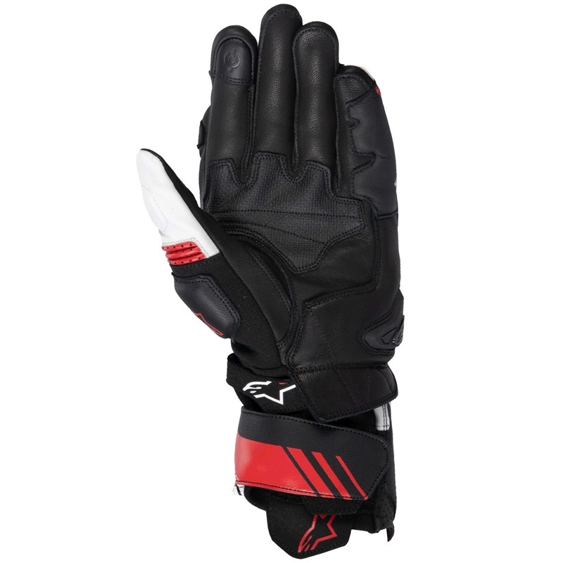 Alpinestars GP Plus R V3 motorhandschoenen zwart-wit-rood