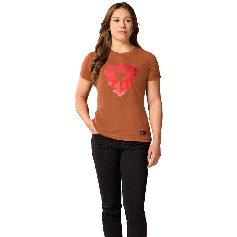 Revit Heather Dames T-shirt Rood