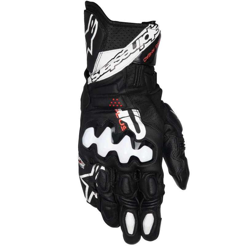 Alpinestars GP Plus R V3 motorhandschoenen zwart-wit