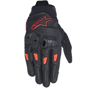 Alpinestars SP X 7 motorhandschoenen zwart-donkerrood-rood