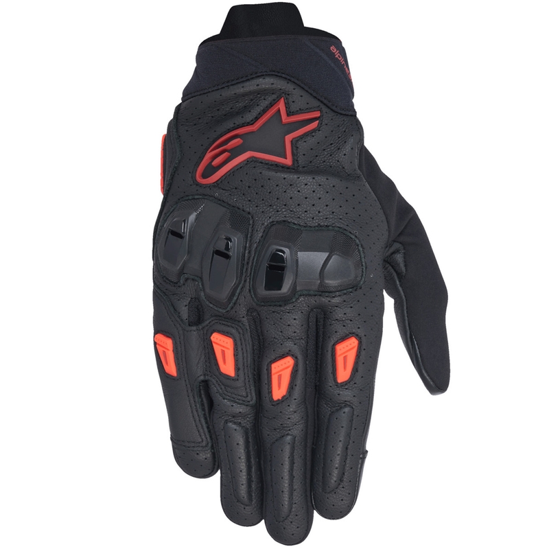 Alpinestars SP X 7 motorhandschoenen zwart-donkerrood-rood