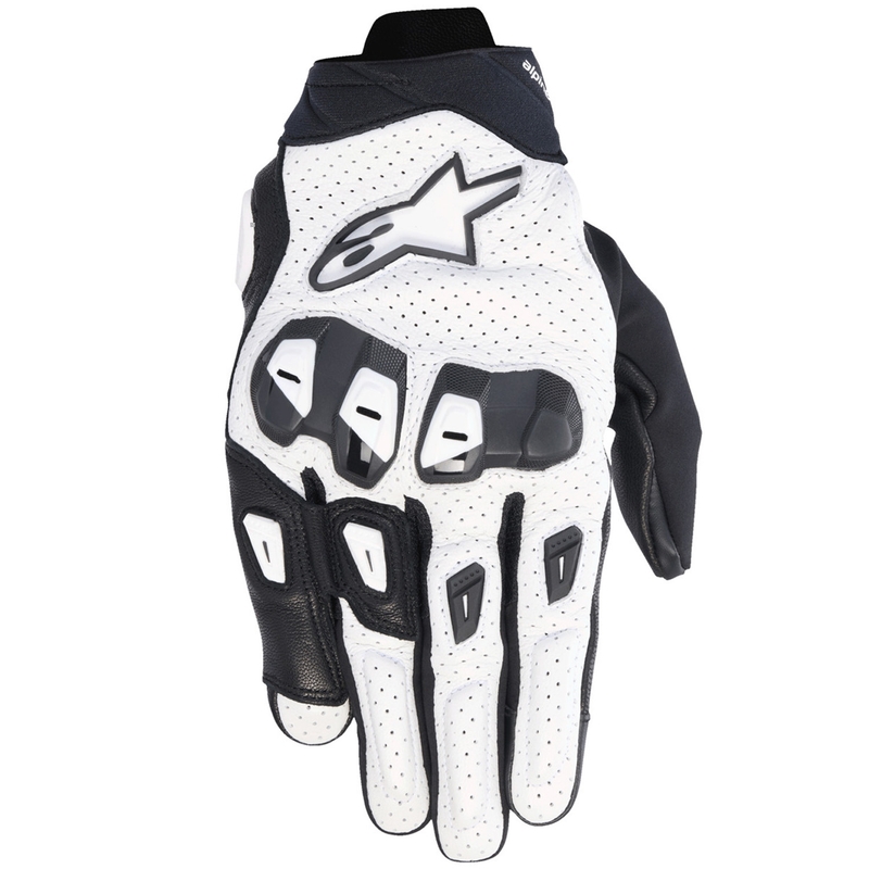 Alpinestars SP X 7 motorhandschoenen wit-zwart