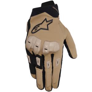 Alpinestars SP X 3 motorhandschoenen donker khaki-zand-zwart