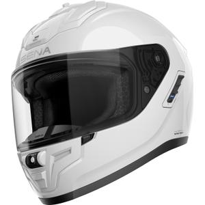SENA integraal motorhelm met Phantom headset, wit