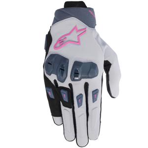 Alpinestars STELLA SP X 3 dames motorhandschoenen grijs-donkergrijs-zwart-roze