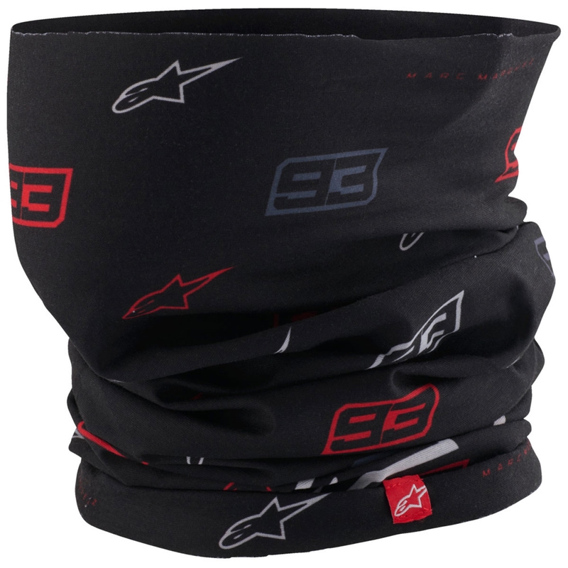 Alpinestars MM93 nekwarmer collectie zwart-grijs-rood