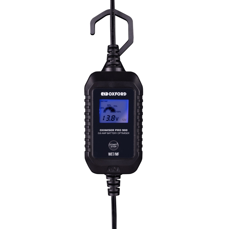 Batterijlader Oxford Oximiser Pro 900 0,8A, 6/12V, 3,5-20Ah