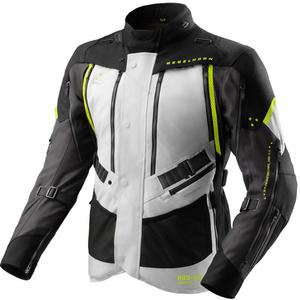 Rebelhorn Hardy 3.0 motorjack zwart-grijs-fluogeel