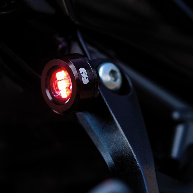 Extra verlichting Oxford Run light achterset zwart