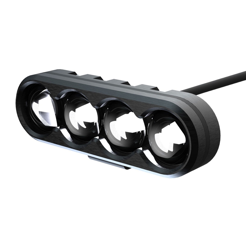 Extra verlichting Oxford Strip frontset zwart