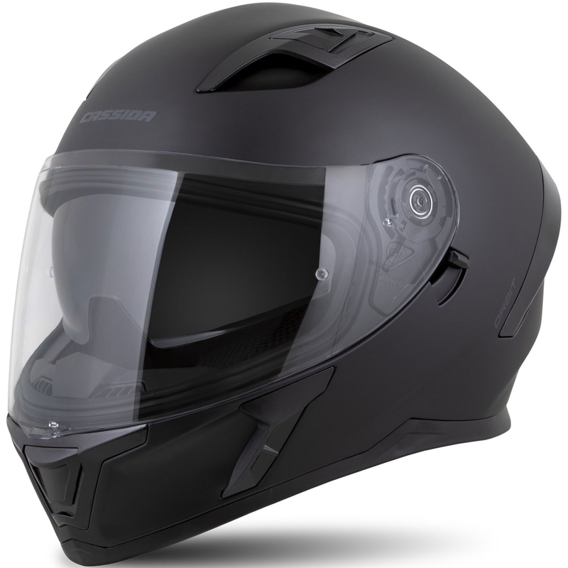 Cassida Orbit Solid integraalhelm mat zwart-zwart
