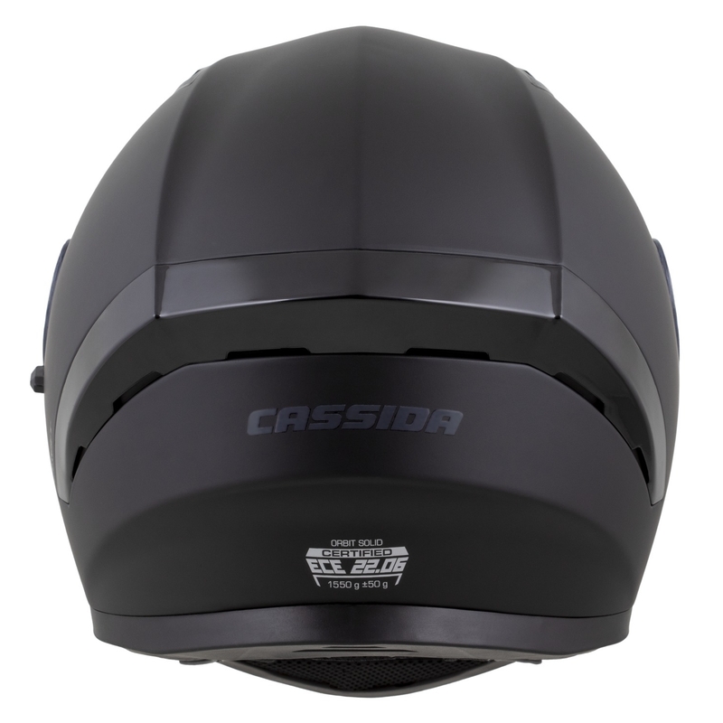 Cassida Orbit Solid integraalhelm mat zwart-zwart
