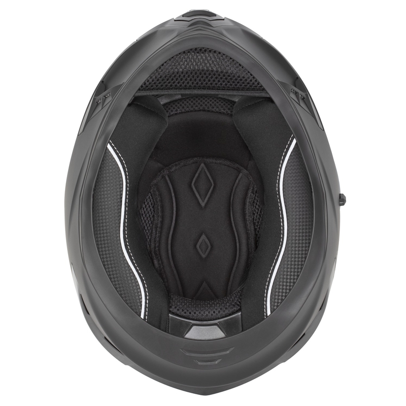 Cassida Orbit Solid integraalhelm mat zwart-zwart