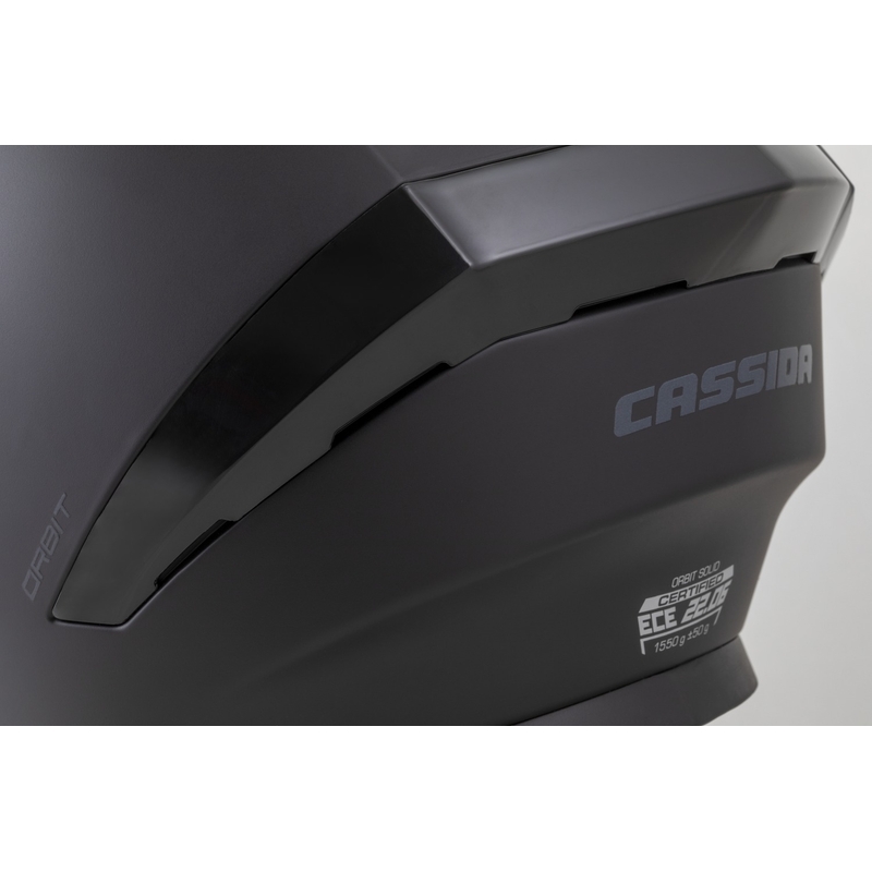 Cassida Orbit Solid integraalhelm mat zwart-zwart