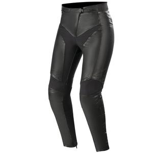 Alpinestars Stella Vika V2 dames leren motorbroek zwart